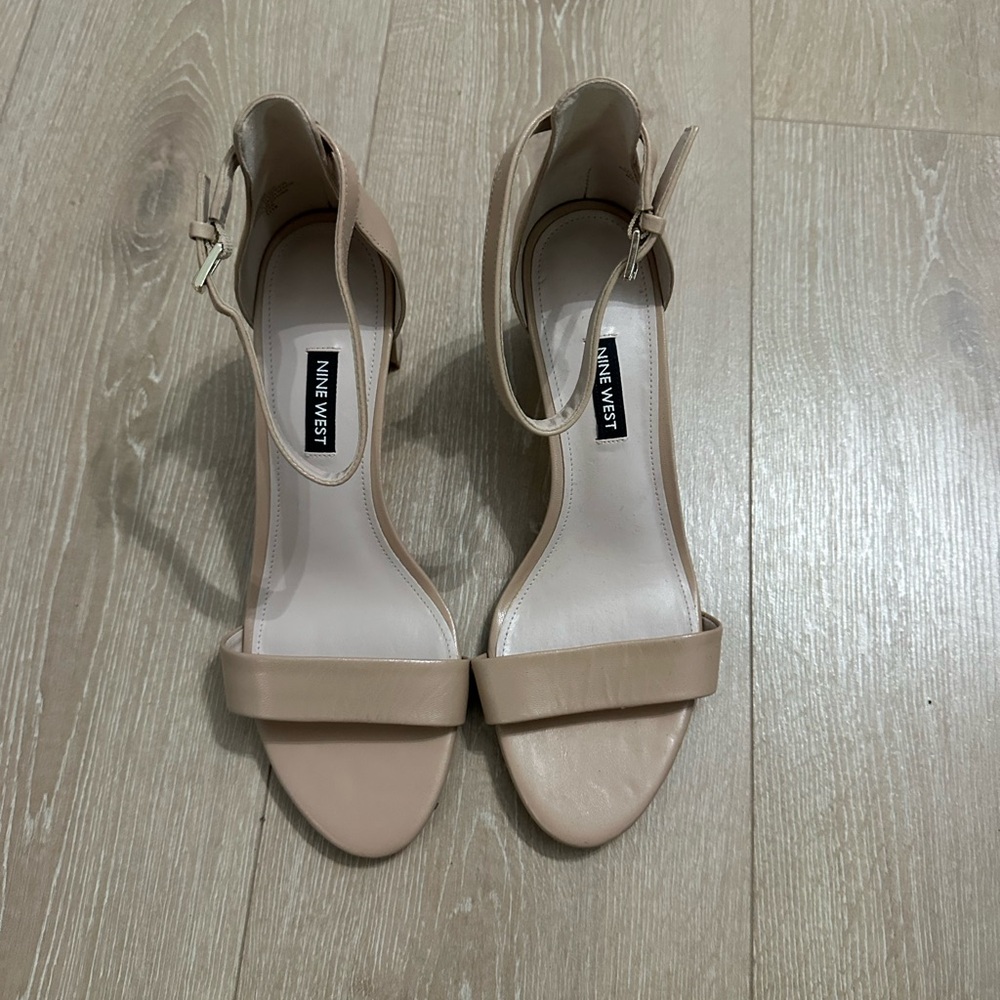 Nine West Tan Heels